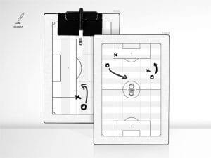 Clipboard Escrita Futebol
