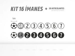 Kit 16 Ímanes Andebol