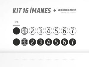 Kit 16 Ímanes Hóquei em Patins