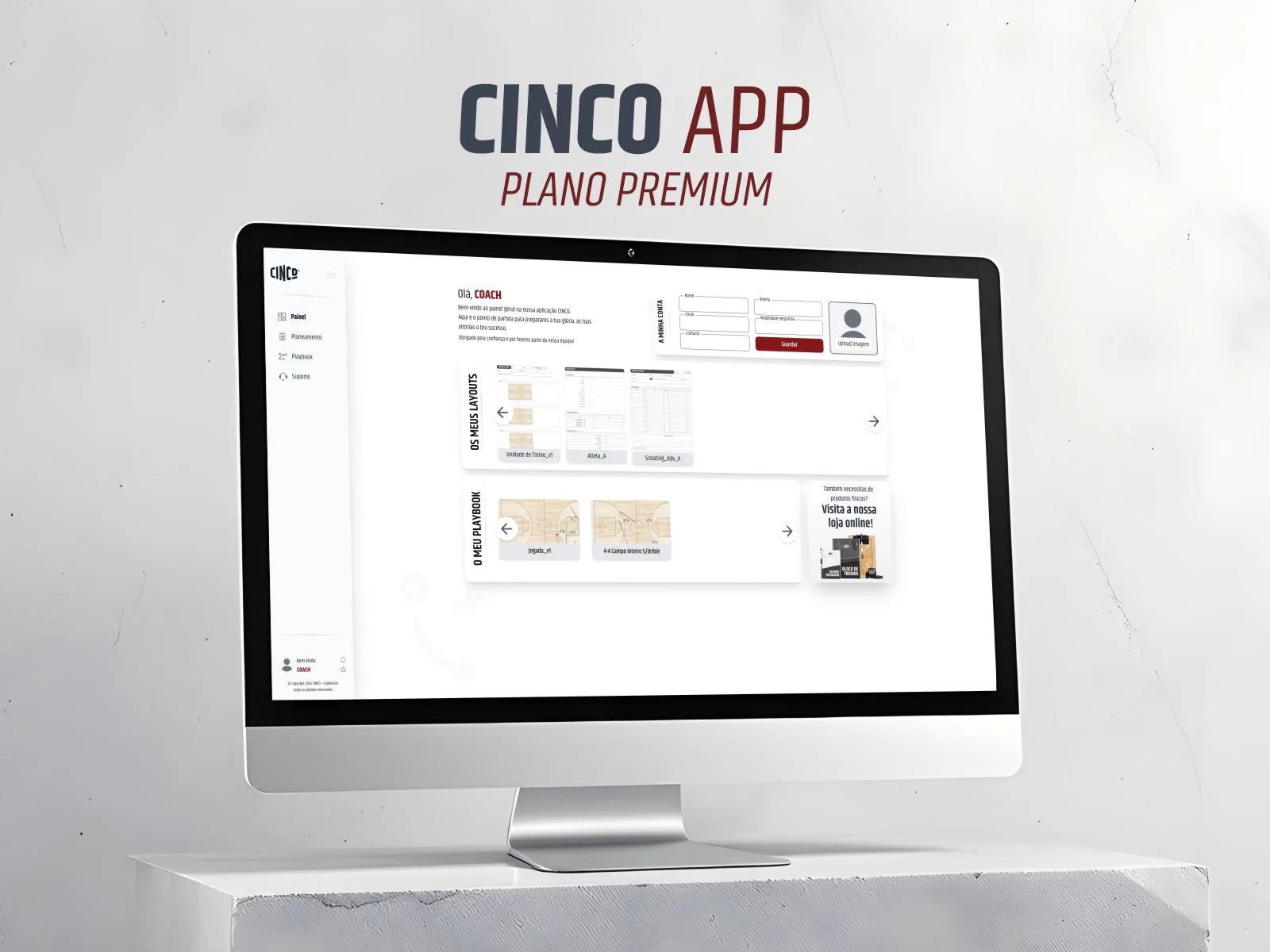 CINCO APP - Plano Premium Mensal